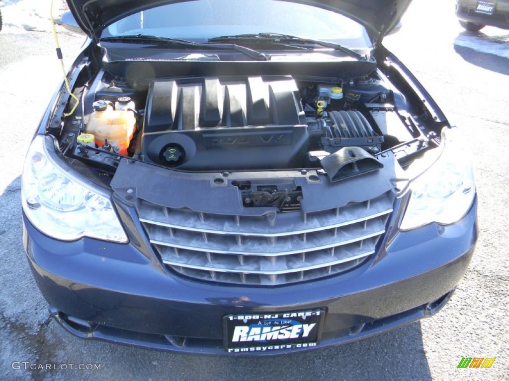 2007 Sebring Touring Sedan - Modern Blue Pearl / Dark Slate Gray/Light Slate Gray photo #3