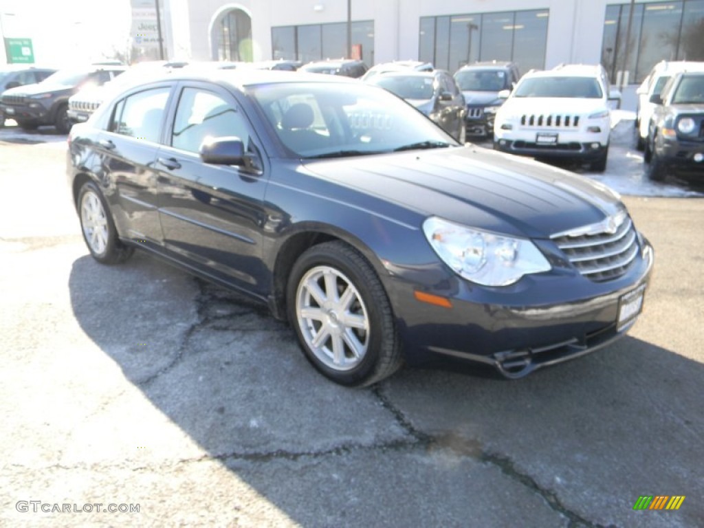 2007 Sebring Touring Sedan - Modern Blue Pearl / Dark Slate Gray/Light Slate Gray photo #4