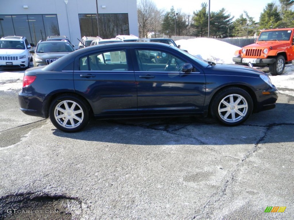 Modern Blue Pearl 2007 Chrysler Sebring Touring Sedan Exterior Photo #102068739