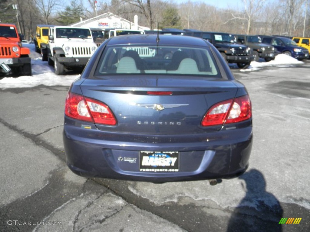 2007 Sebring Touring Sedan - Modern Blue Pearl / Dark Slate Gray/Light Slate Gray photo #7