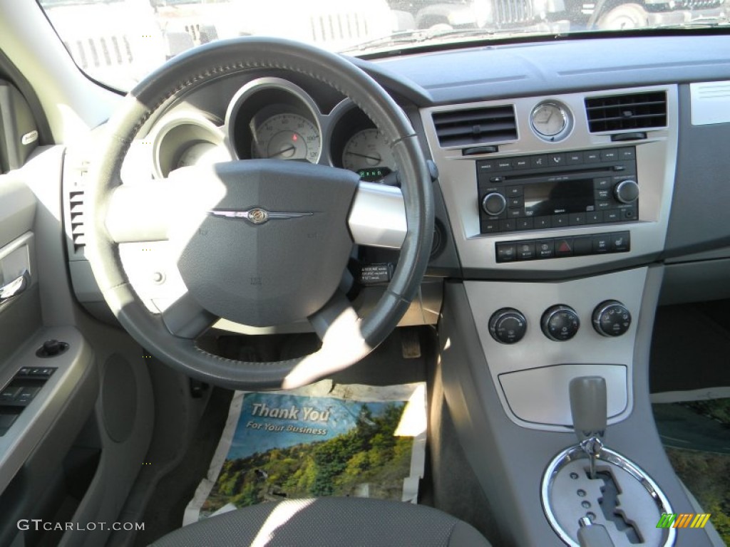 2007 Sebring Touring Sedan - Modern Blue Pearl / Dark Slate Gray/Light Slate Gray photo #10