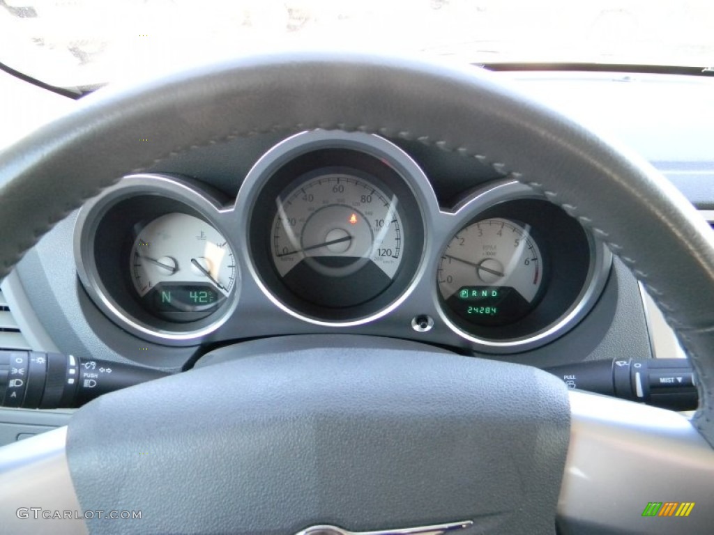 2007 Sebring Touring Sedan - Modern Blue Pearl / Dark Slate Gray/Light Slate Gray photo #12