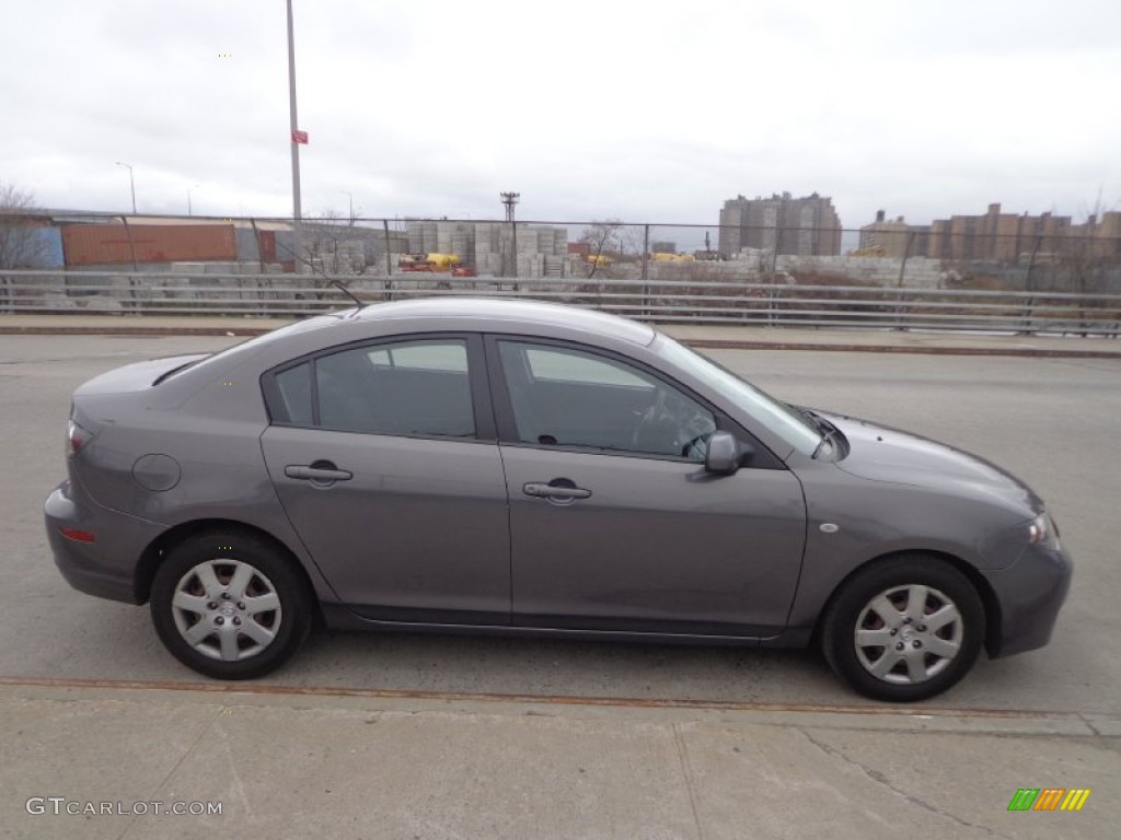 Galaxy Gray Mica 2008 Mazda MAZDA3 i Sport Sedan Exterior Photo #102068949