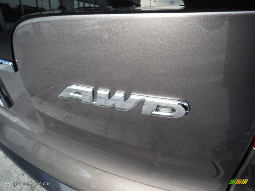 2013 CR-V LX AWD - Urban Titanium Metallic / Black photo #10