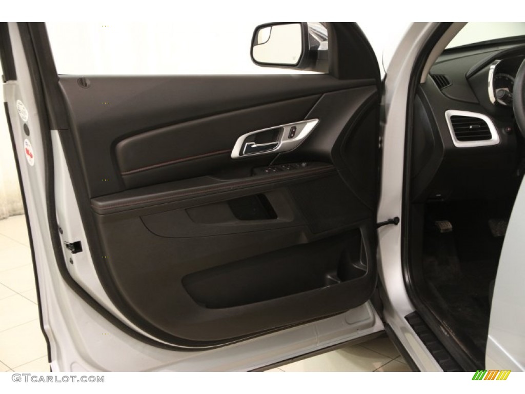 2013 GMC Terrain SLE Jet Black Door Panel Photo #102071280
