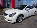 Winter Frost White 2012 Nissan Altima 2.5 S Coupe