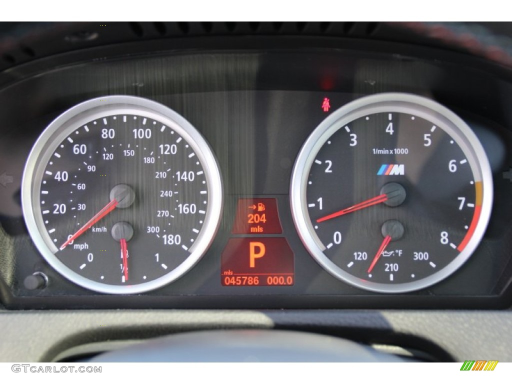 2010 BMW X6 M Standard X6 M Model Gauges Photos