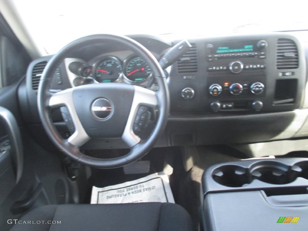 2014 Sierra 3500HD SLE Crew Cab 4x4 - Stealth Gray Metallic / Ebony photo #10