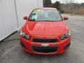 2012 Inferno Orange Metallic Chevrolet Sonic LS Sedan  photo #8