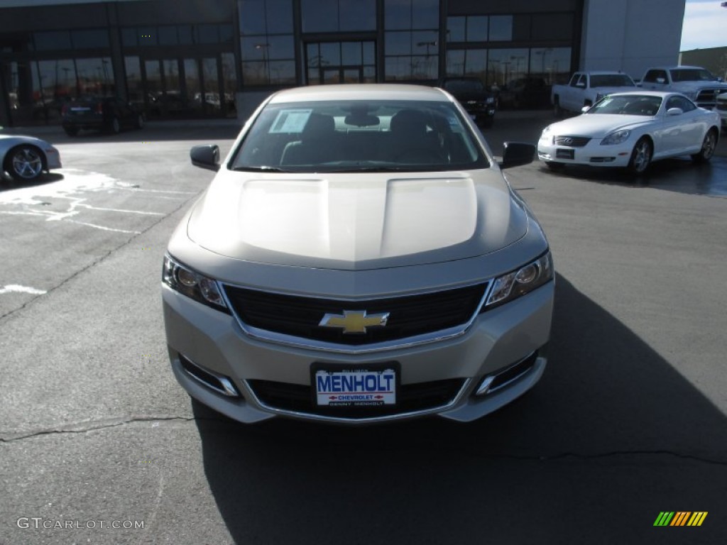 2014 Impala LS - Champagne Silver Metallic / Jet Black/Dark Titanium photo #8