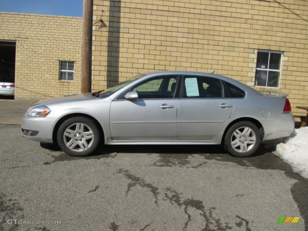 Silver Ice Metallic 2010 Chevrolet Impala LT Exterior Photo #102075354