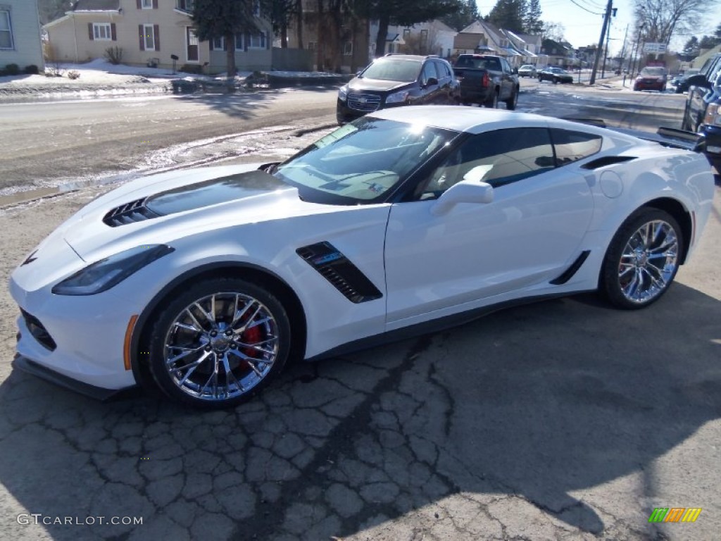 2015 Corvette Z06 Coupe - Arctic White / Jet Black photo #21