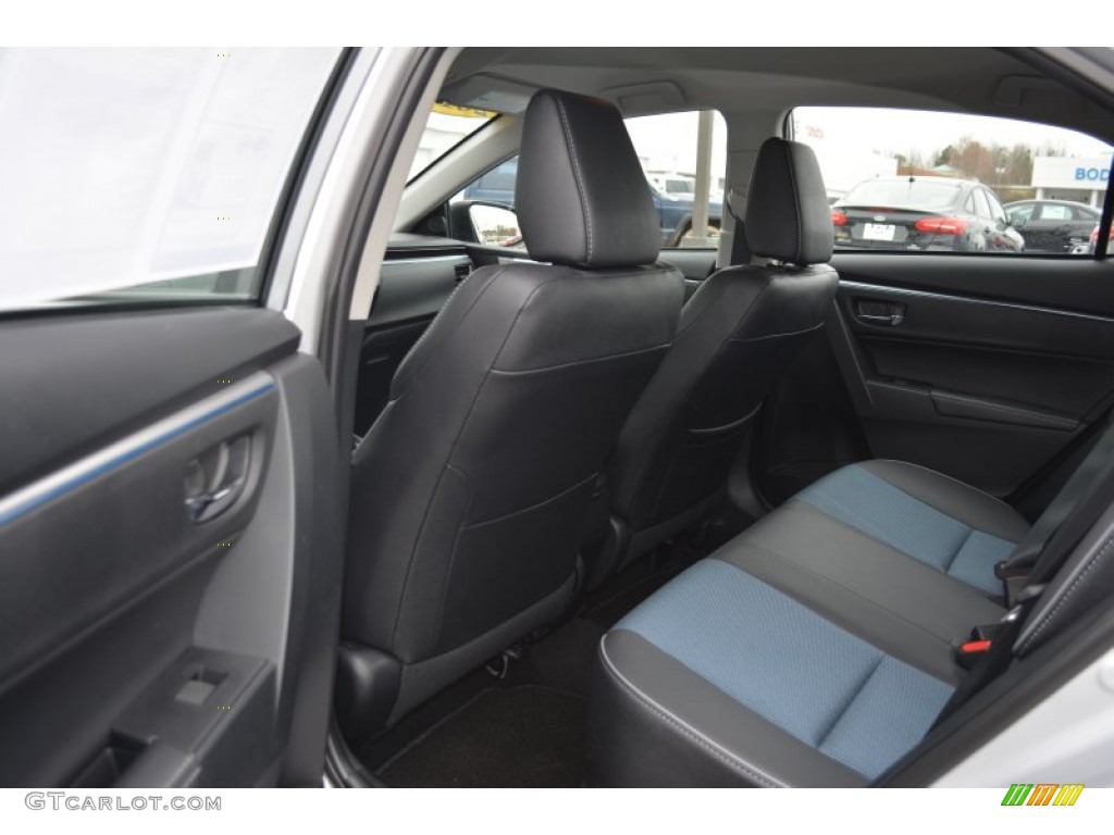 Steel Blue Interior 2014 Toyota Corolla S Photo #102075759