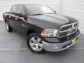 2010 Brilliant Black Crystal Pearl Dodge Ram 1500 SLT Crew Cab 4x4  photo #2