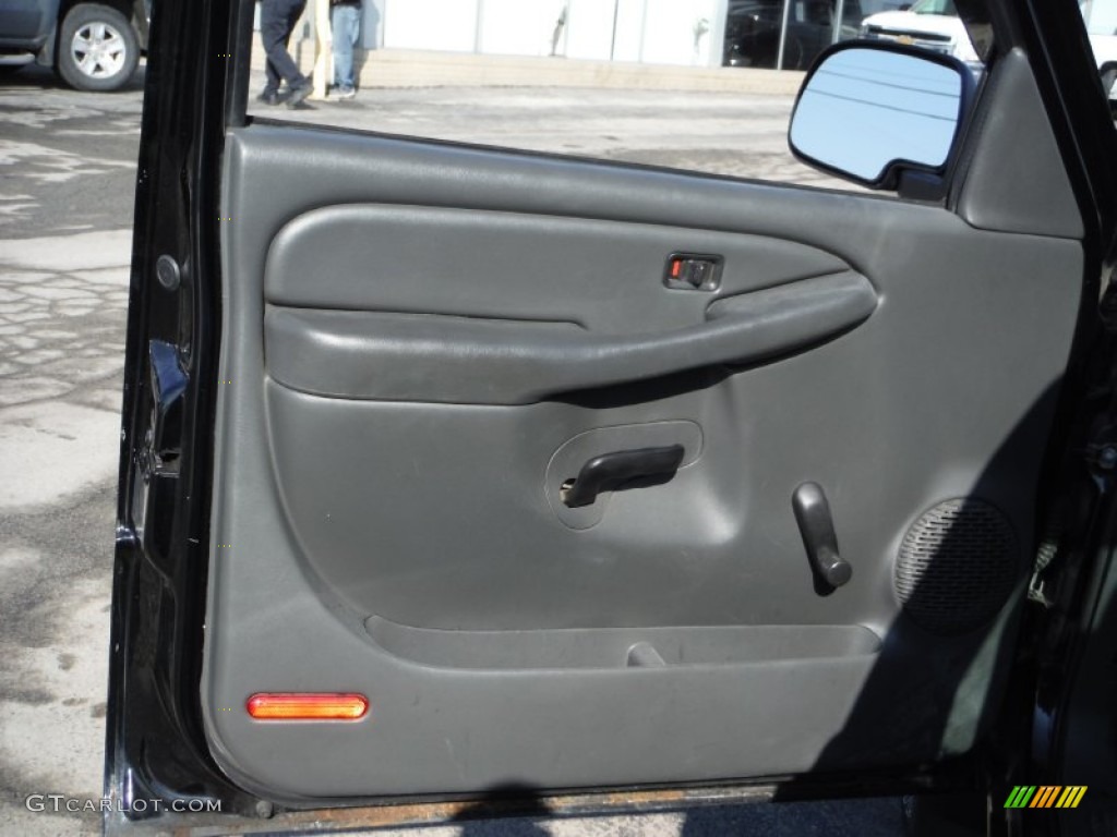 2006 Silverado 1500 Work Truck Regular Cab 4x4 - Black / Dark Charcoal photo #15