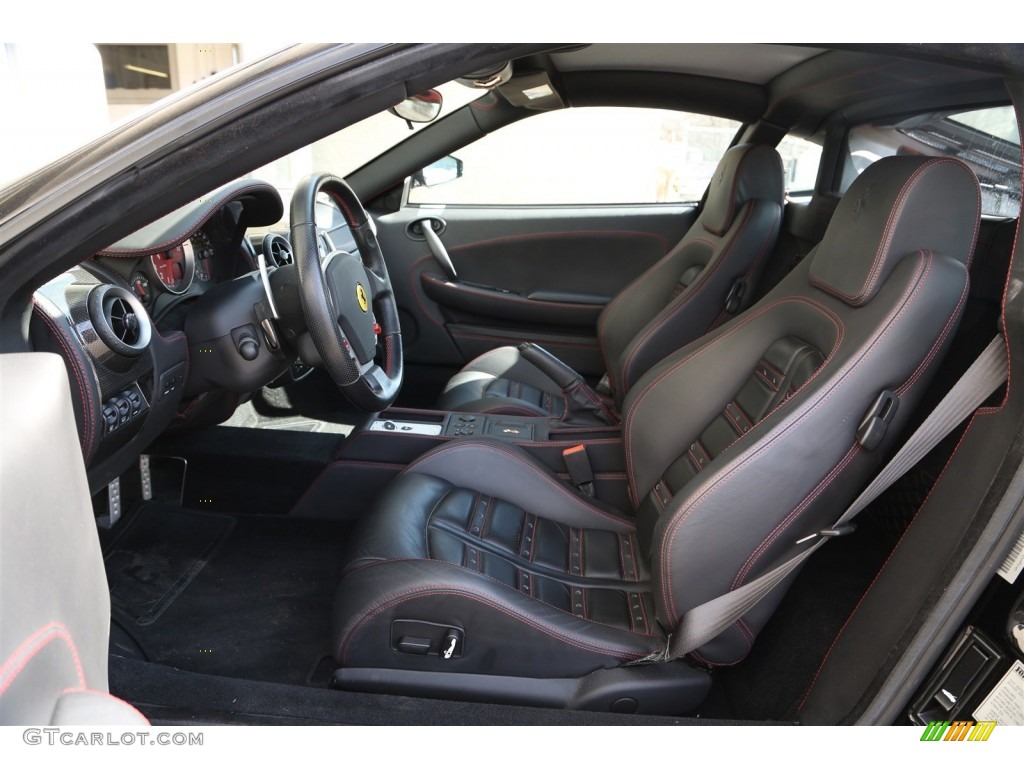 Nero Interior 2007 Ferrari F430 Coupe F1 Photo #102078336