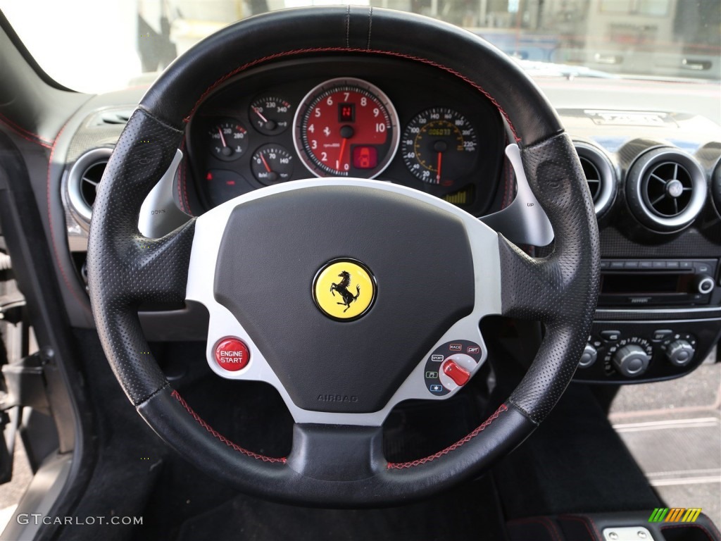 2007 Ferrari F430 Coupe F1 Steering Wheel Photos