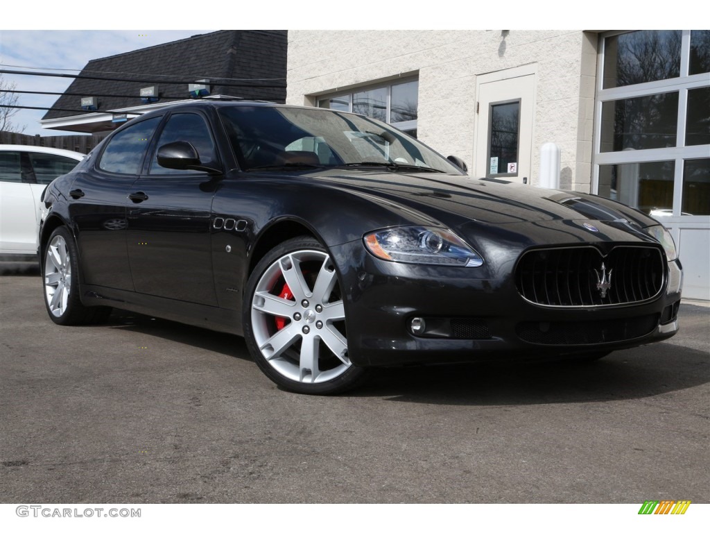 2012 Quattroporte S - Grigio Granito (Dark Grey) / Cuoio photo #1
