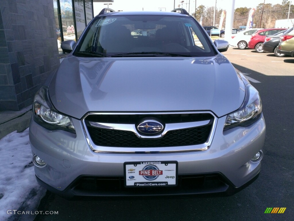2015 XV Crosstrek 2.0i Limited - Ice Silver Metallic / Black photo #2