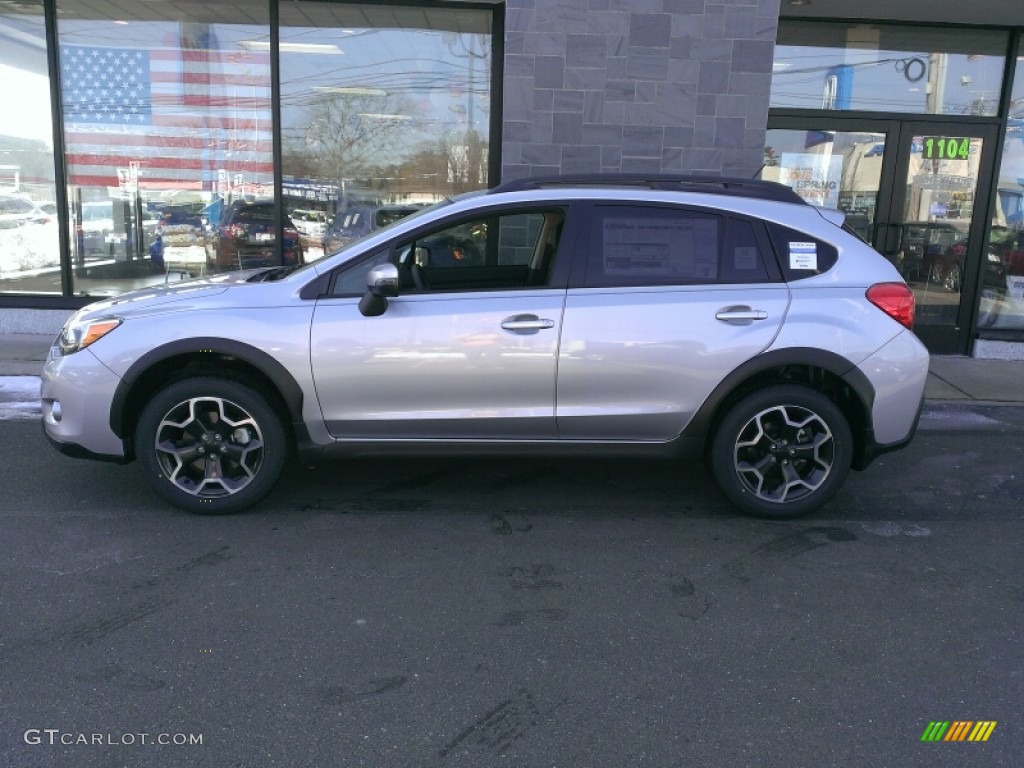 2015 XV Crosstrek 2.0i Limited - Ice Silver Metallic / Black photo #3