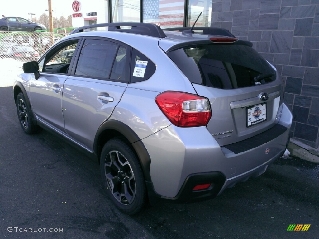 2015 XV Crosstrek 2.0i Limited - Ice Silver Metallic / Black photo #4