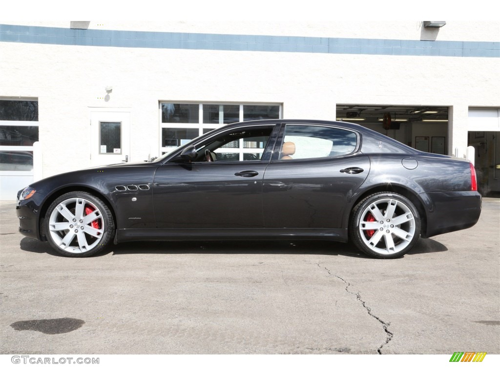 2012 Quattroporte S - Grigio Granito (Dark Grey) / Cuoio photo #5