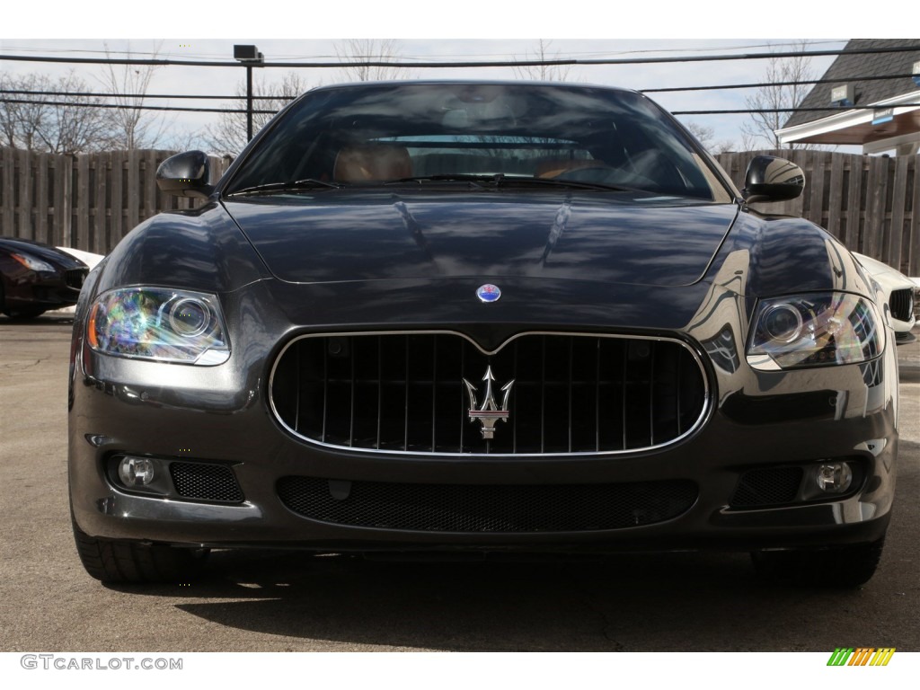 2012 Quattroporte S - Grigio Granito (Dark Grey) / Cuoio photo #7