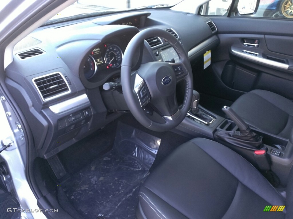 2015 XV Crosstrek 2.0i Limited - Ice Silver Metallic / Black photo #8