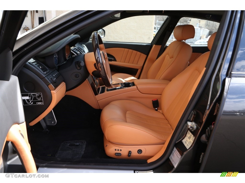 2012 Quattroporte S - Grigio Granito (Dark Grey) / Cuoio photo #11