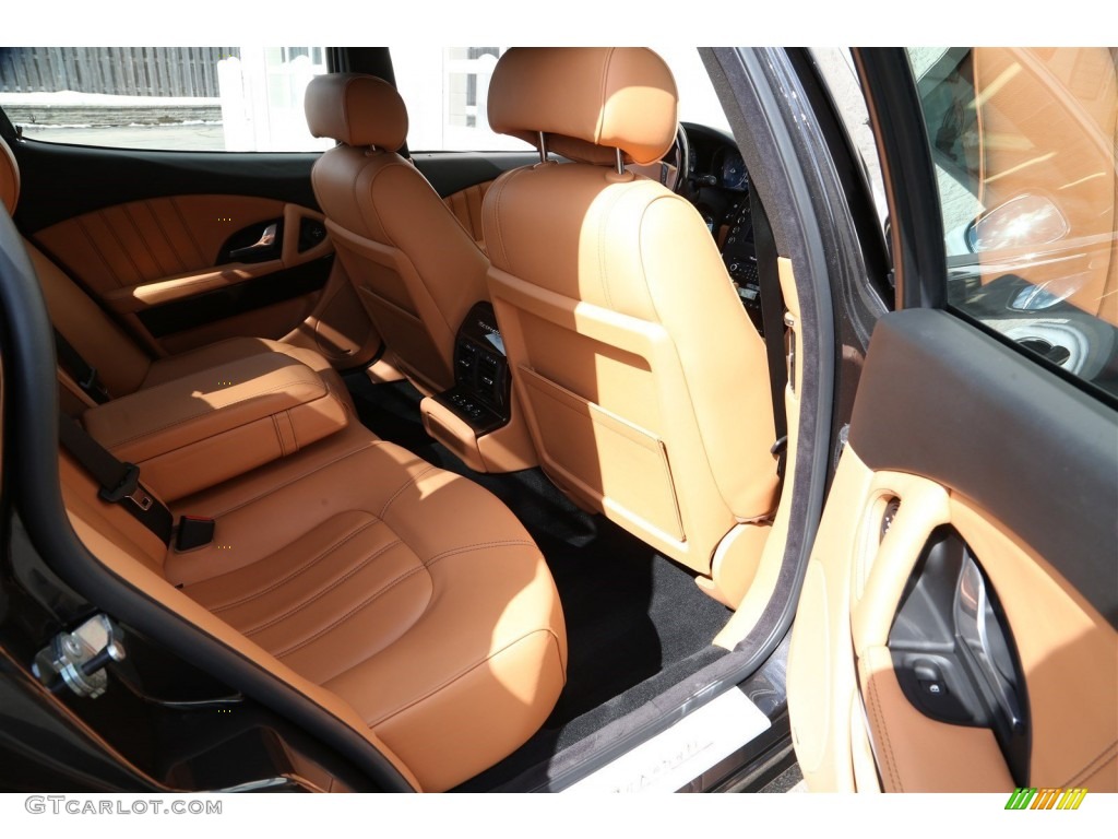 2012 Quattroporte S - Grigio Granito (Dark Grey) / Cuoio photo #24
