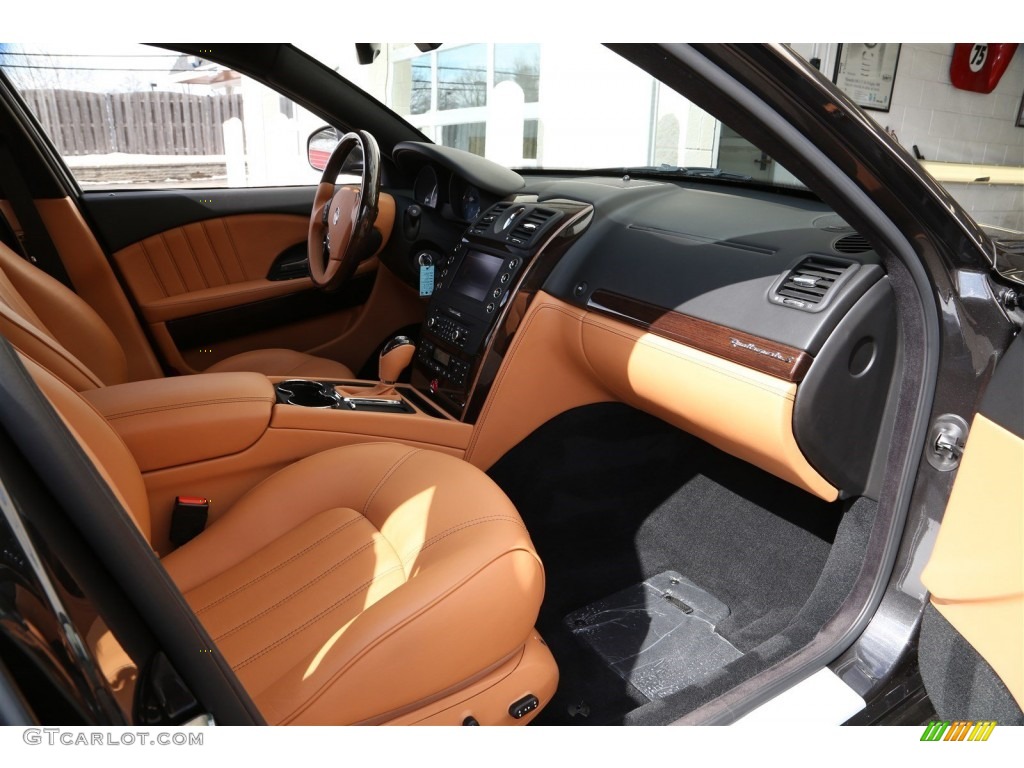 2012 Quattroporte S - Grigio Granito (Dark Grey) / Cuoio photo #25