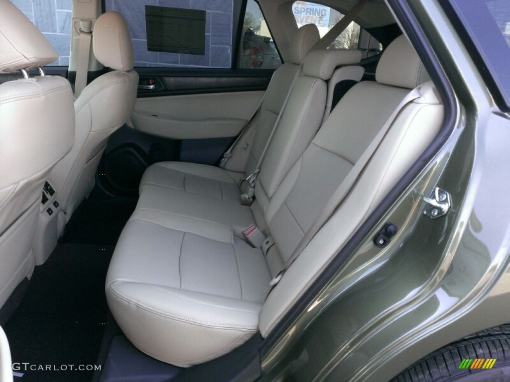 Warm Ivory Interior 2015 Subaru Outback 2.5i Limited Photo #102079200