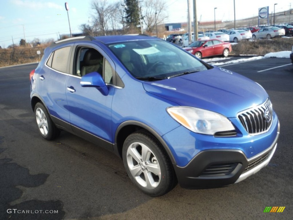 Brilliant Blue Metallic 2015 Buick Encore AWD Exterior Photo #102079218