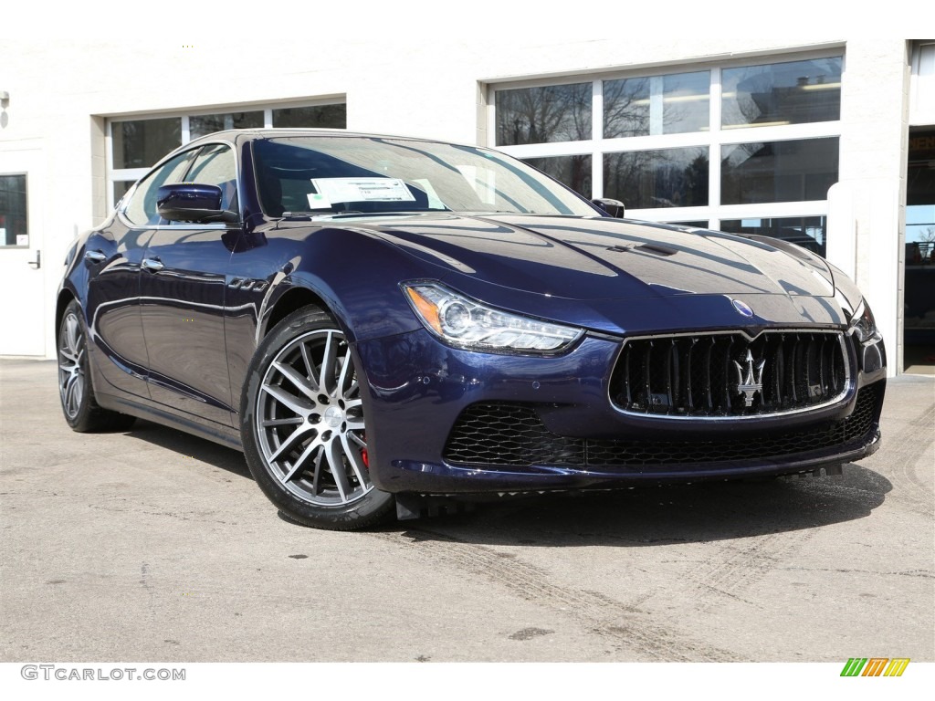 Blu Passione (Blue) 2015 Maserati Ghibli S Q4 Exterior Photo #102079572