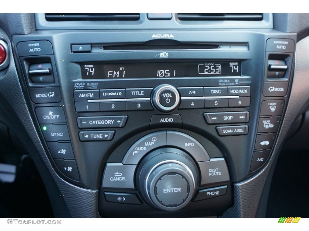 2012 Acura TL 3.7 SH-AWD Technology Audio System Photos