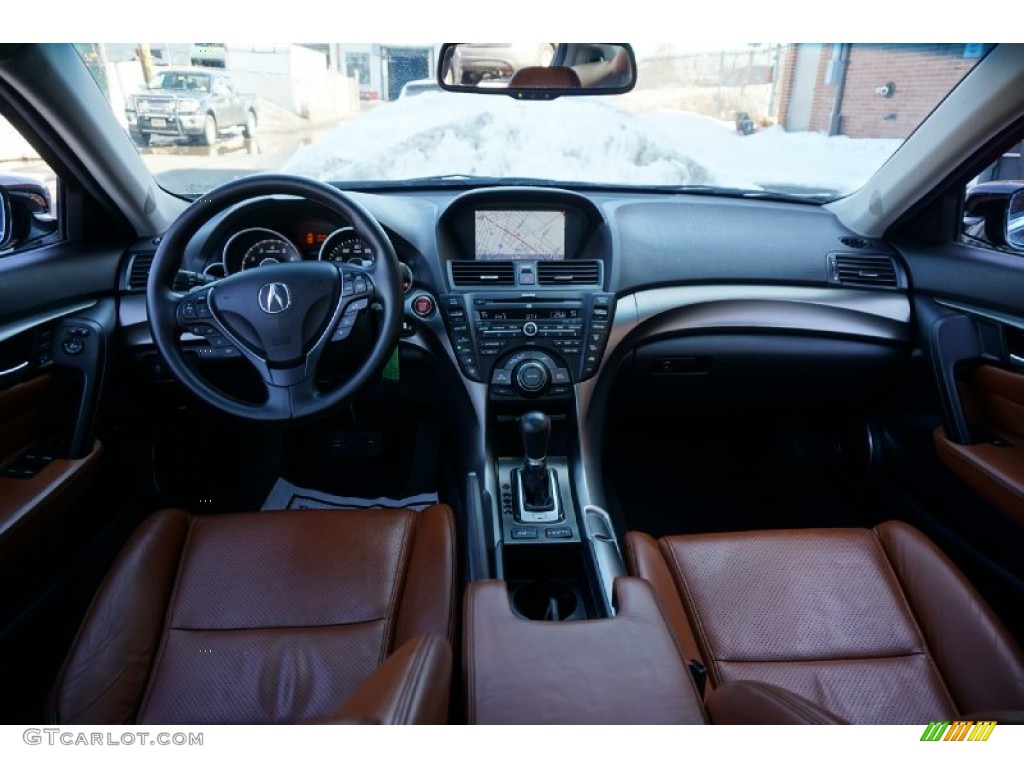 2012 Acura TL 3.7 SH-AWD Technology Dashboard Photos