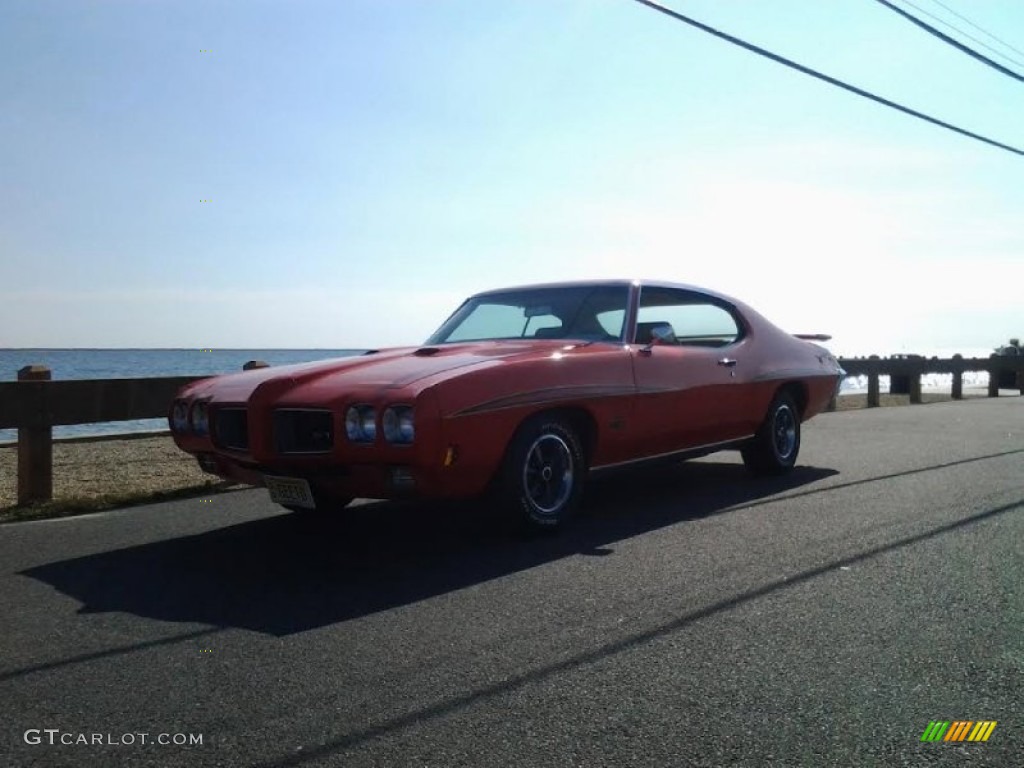 1970 GTO Judge Hardtop - Carousel Red / Saddlewood photo #3