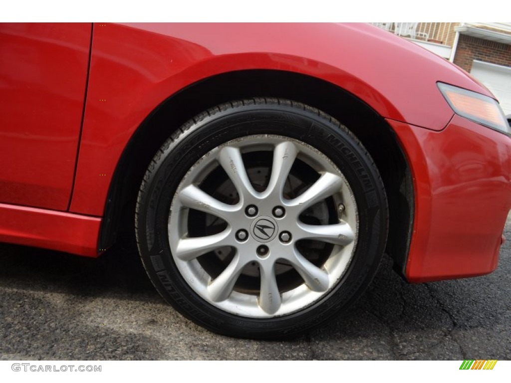 2008 TSX Sedan - Milano Red / Parchment photo #43