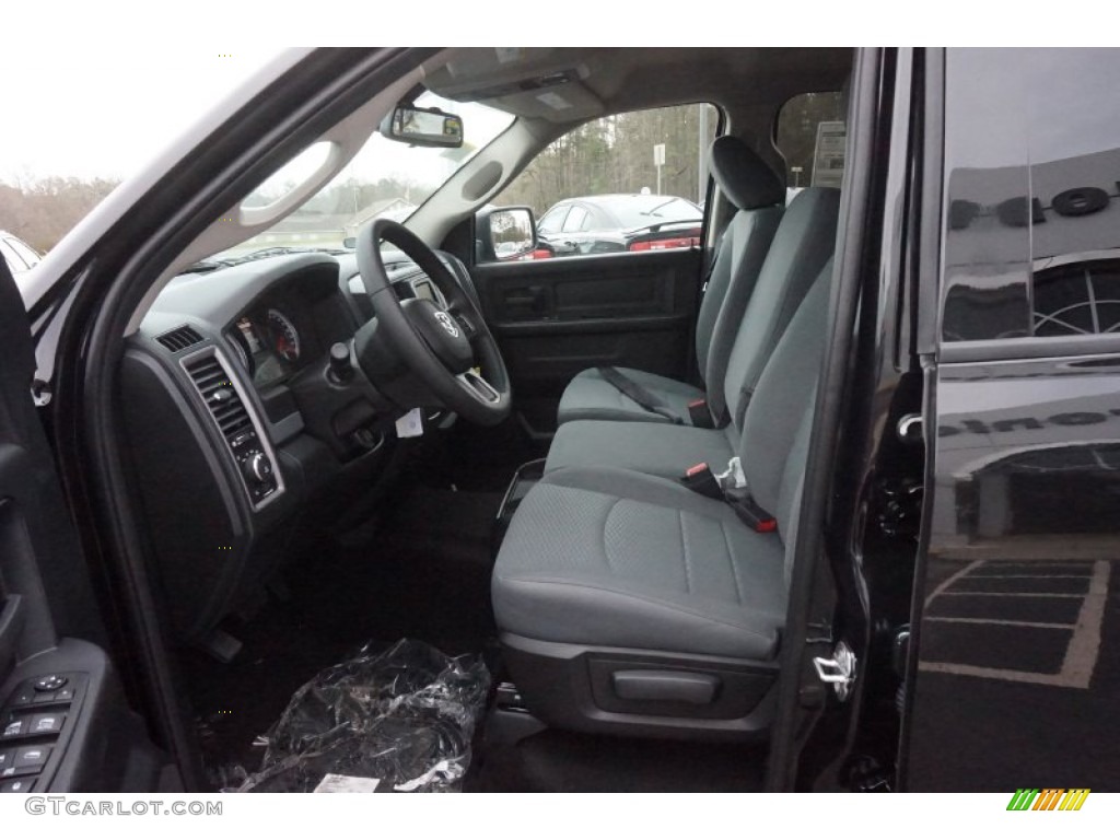 2015 1500 Express Crew Cab - Black / Black/Diesel Gray photo #9