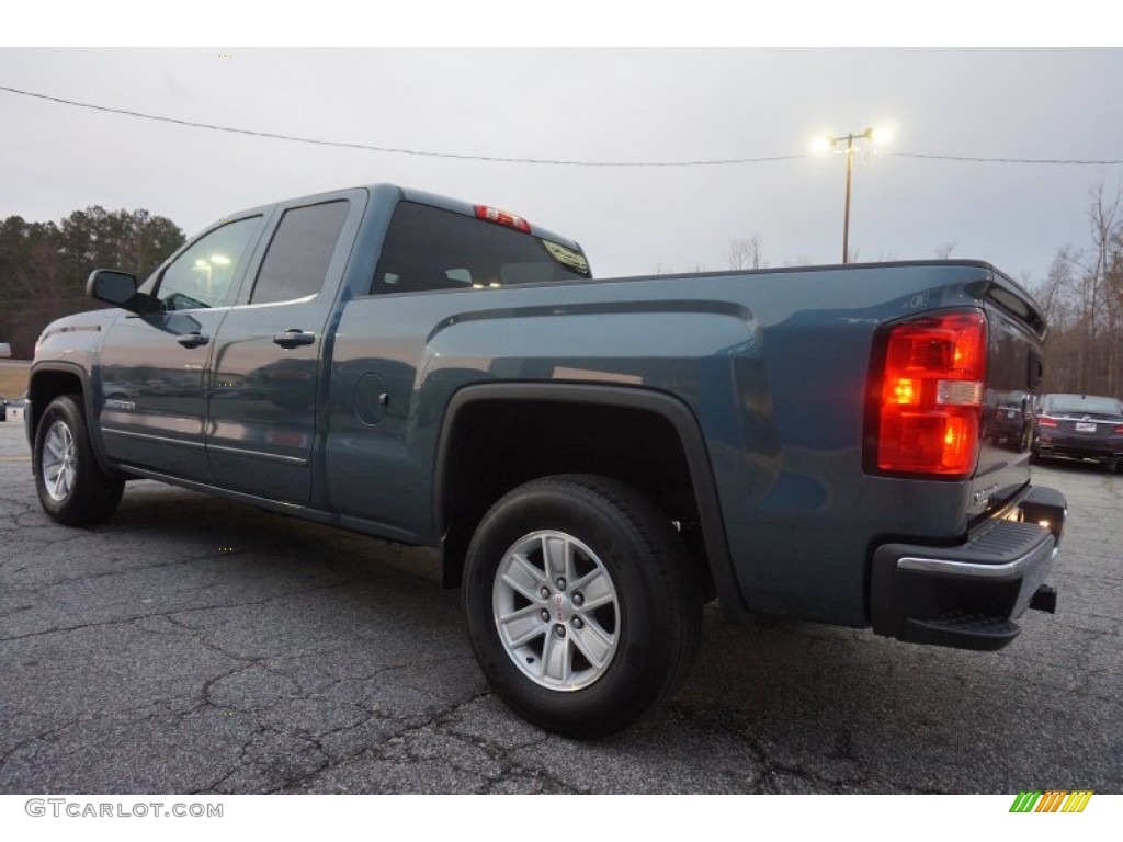 Cobalt Blue Metallic 2014 GMC Sierra 1500 SLE Double Cab Exterior Photo #102082503