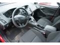  2015 Focus SE Hatchback Charcoal Black Interior