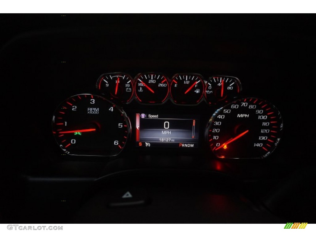 2014 GMC Sierra 1500 SLE Double Cab Gauges Photos