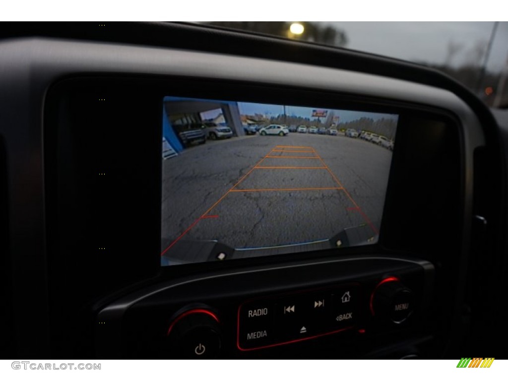 2014 Sierra 1500 SLE Double Cab - Cobalt Blue Metallic / Jet Black photo #21