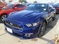2015 Deep Impact Blue Metallic Ford Mustang GT Coupe  photo #5