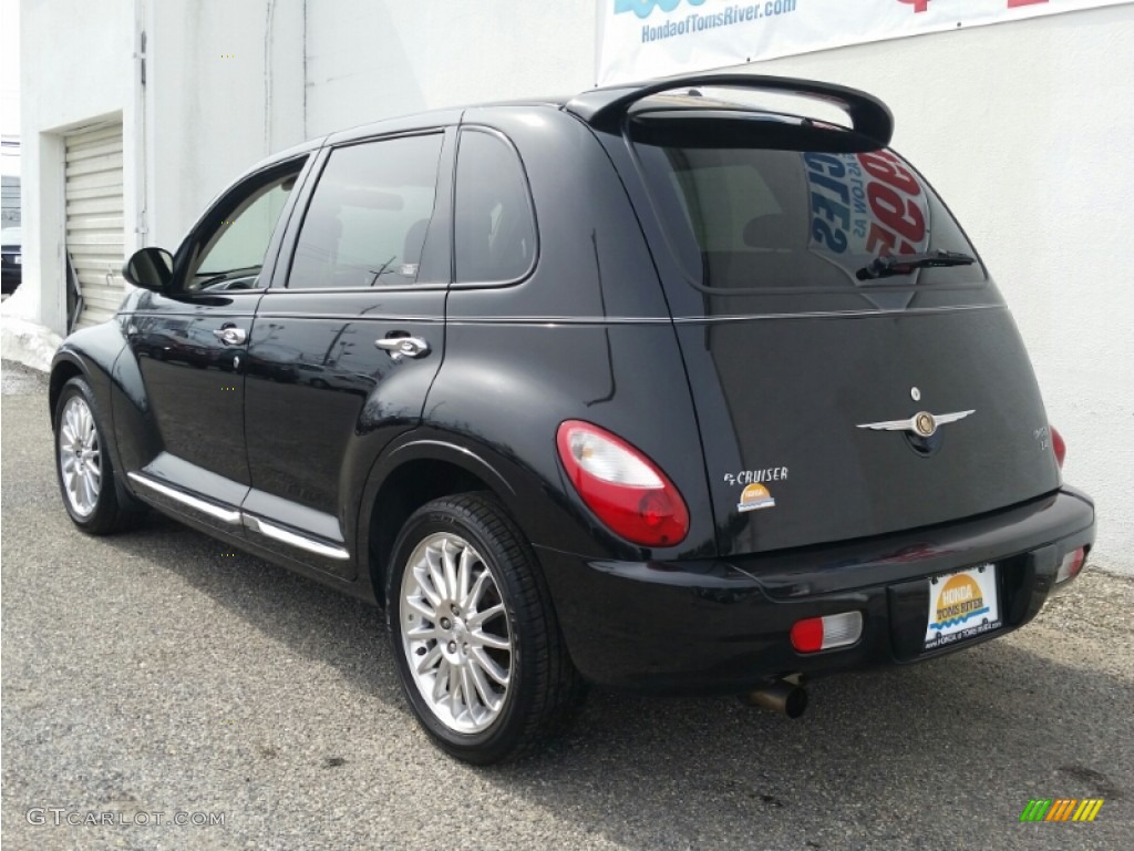 2008 PT Cruiser Limited Turbo - Brilliant Black Crystal Pearl / Pastel Slate Gray photo #4