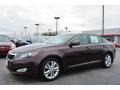 2013 Dark Cherry Pearl Metallic Kia Optima EX  photo #7