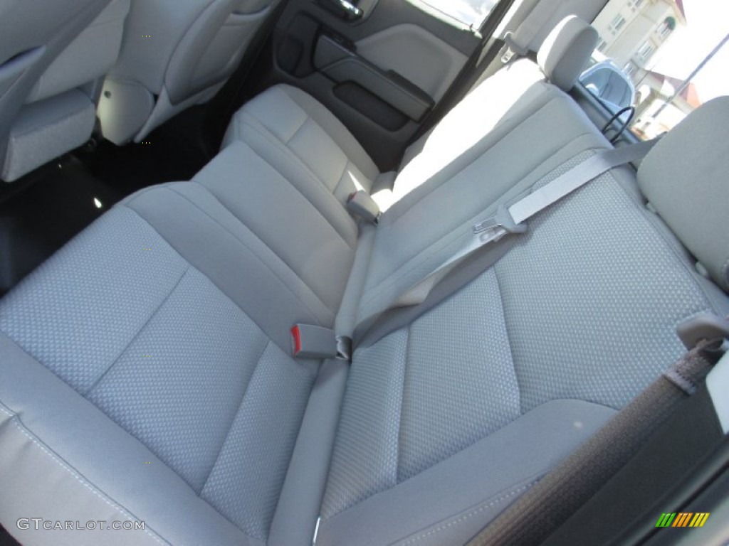 2015 Chevrolet Silverado 1500 WT Double Cab 4x4 Rear Seat Photo #102086145