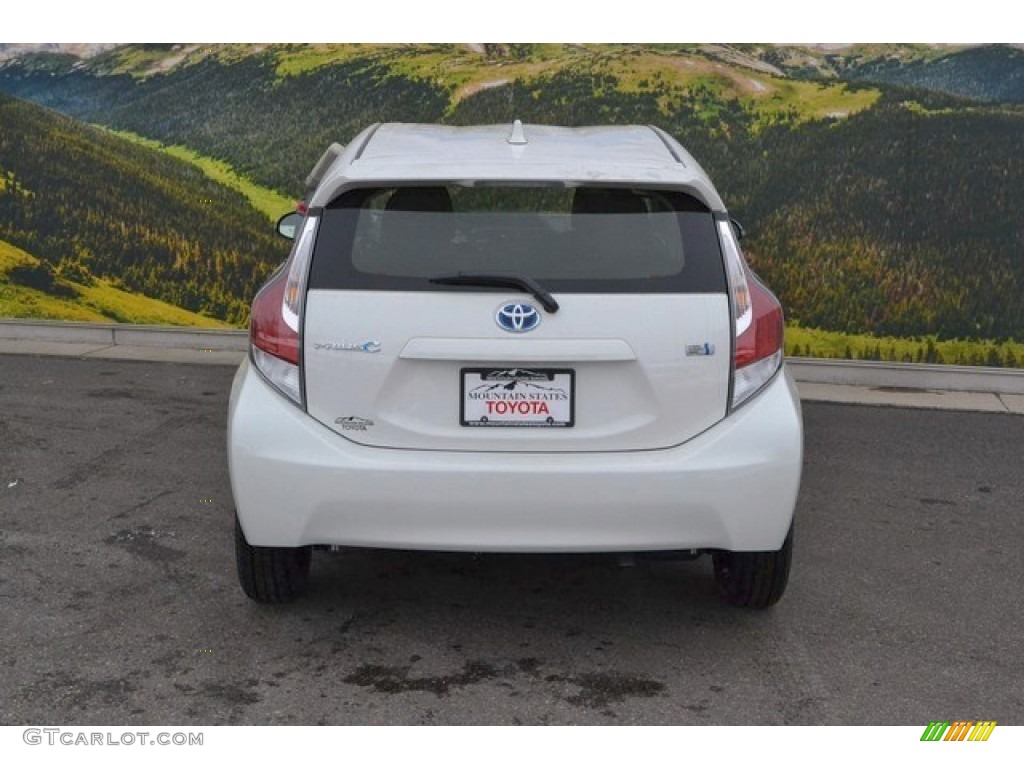 2015 Prius c Two - Moonglow / Dark Blue/Gray photo #4