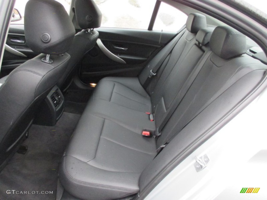 2014 3 Series 320i xDrive Sedan - Orion Silver Metallic / Black photo #13