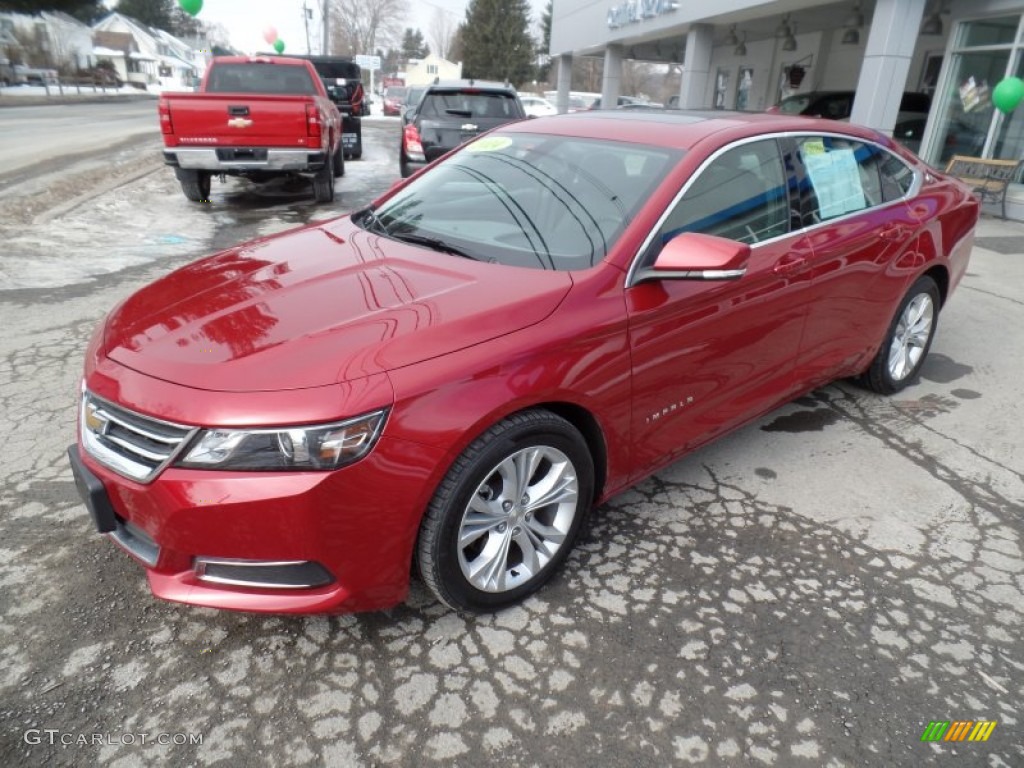 Crystal Red Tintcoat 2014 Chevrolet Impala LT Exterior Photo #102086825